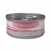 Nunavuto 貓罐頭 – 慕絲系列 - 吞拿魚加三文魚 慕絲 60g x 24罐